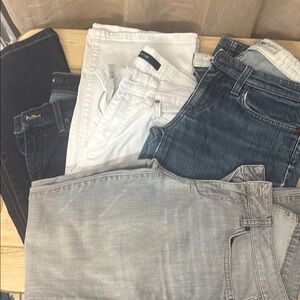 Bundle of 4 Joe's Jeans Straight Leg Collection